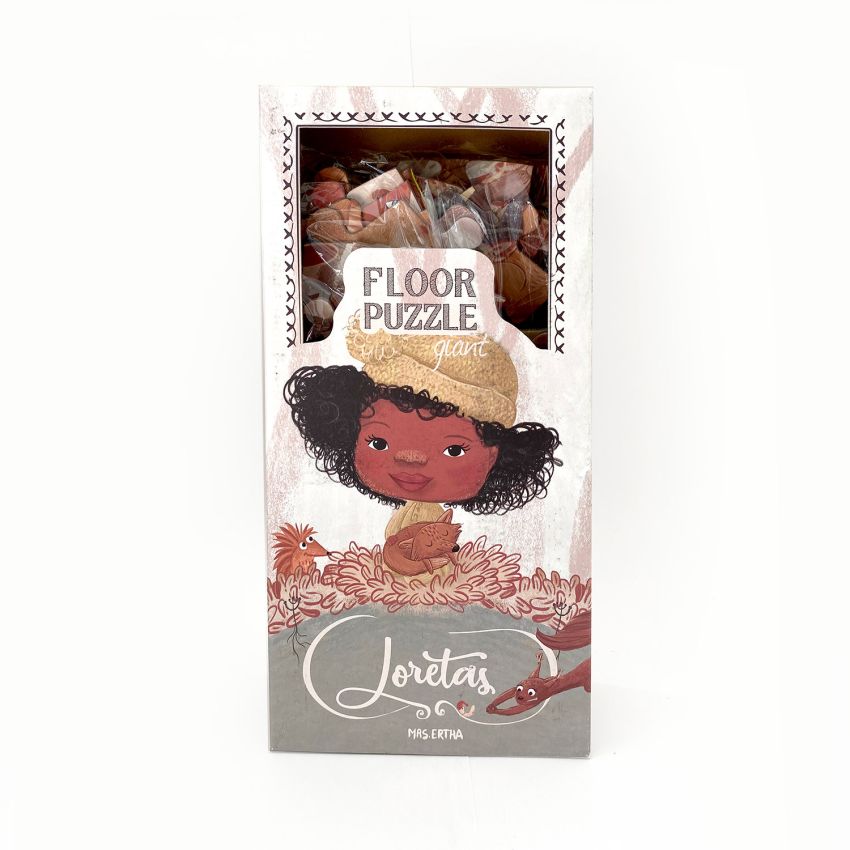 Mrs Ertha - Bodenpuzzle Fallen Loreta Herbst 48 teilig