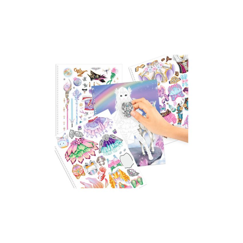 Depesche - TOPModel Malbuch mit Stickern