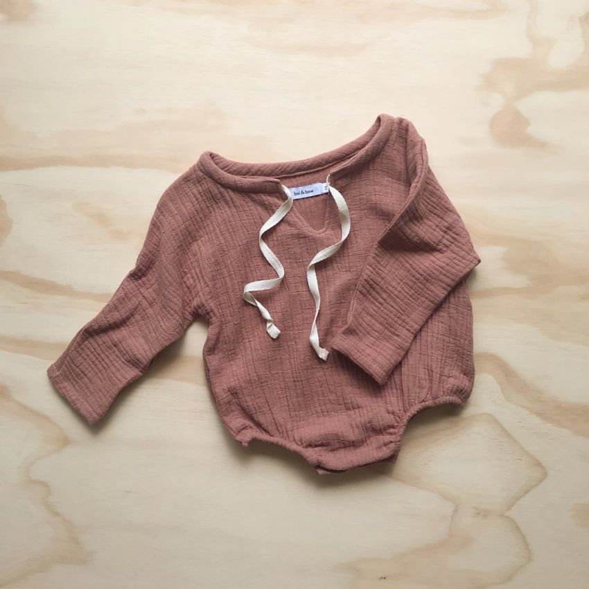bel&bow - Muslin Body Terracotta
