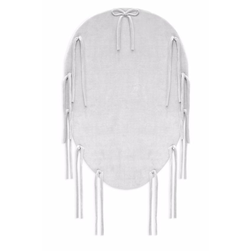 Sparrow - Babynest Bettschlange Hellgrau 2 in 1