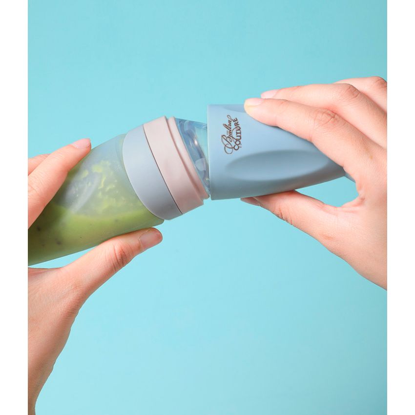 Bjällra of Sweden - Fütterungs- Löffel für unterwegs Pink