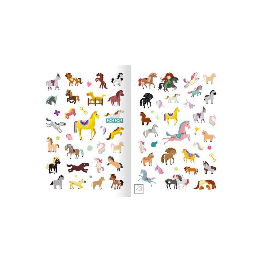 arsEdition - Glitzerspass Pferde-Sticker