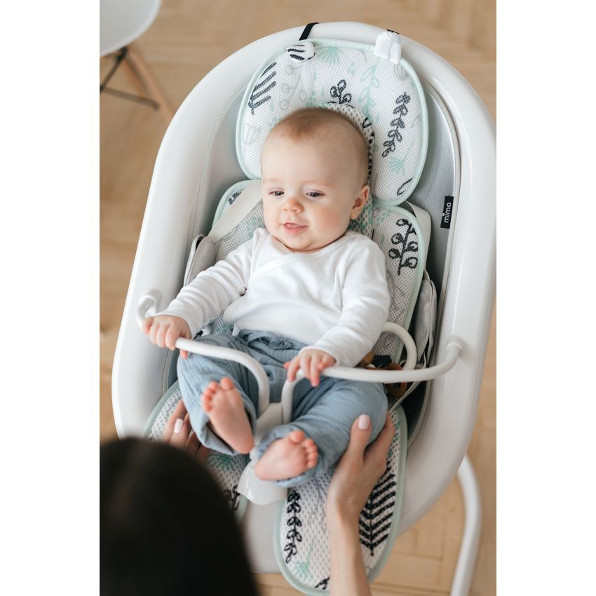 LEOKID - Anti- Schwitz 3D Einlage Kinderwagen / Autositz Slate