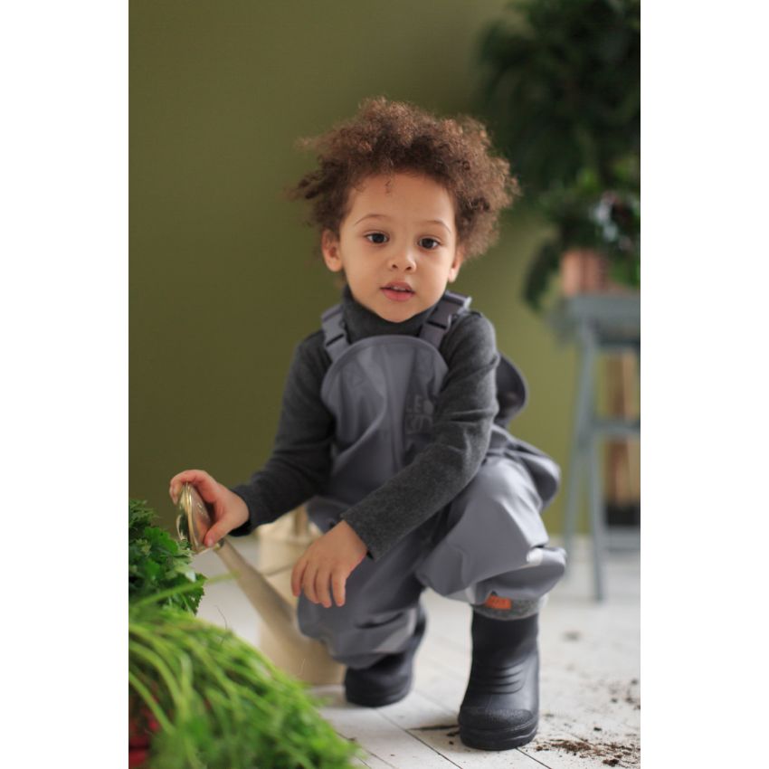 LEOKID - Regenhose Grau