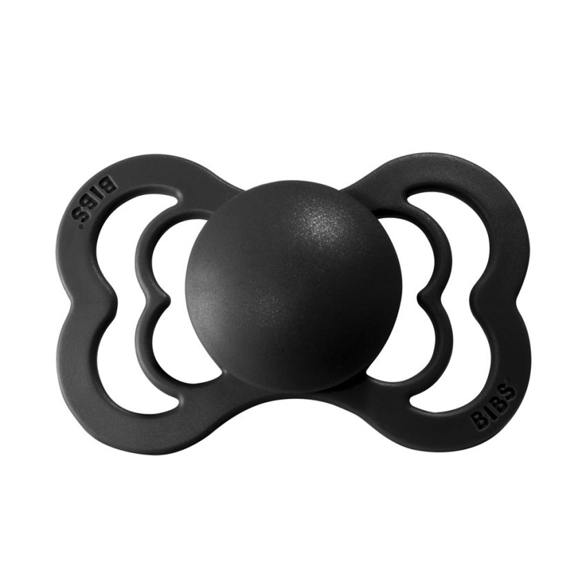 BIBS - SUPREME Latex Black Gr. 2