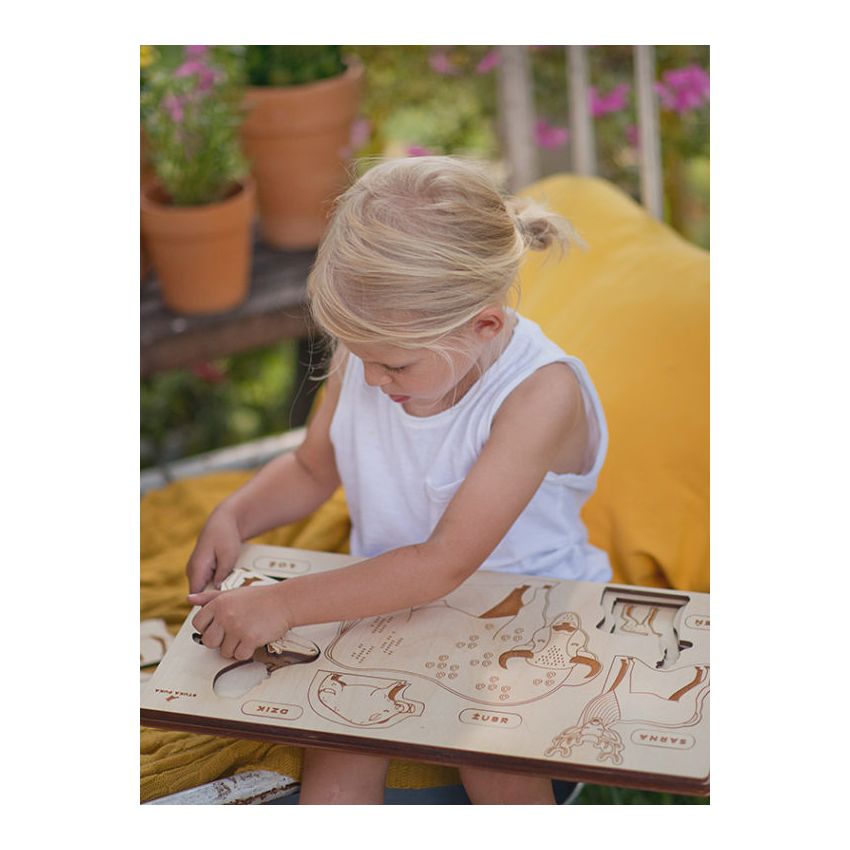 Stuka Puka - Holz Puzzle Ach Du liebes Reh (deutsch)