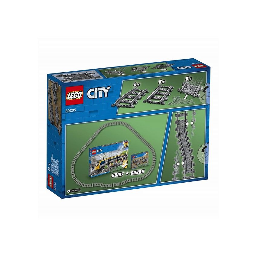 LEGO® City 60205 - Schienen und Kurven