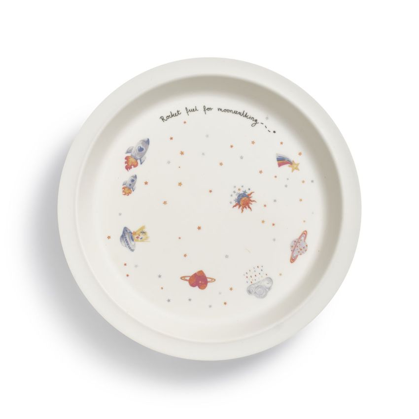 Elodie - 3-teiliges Geschirrset Saugnapf - Spaceland
