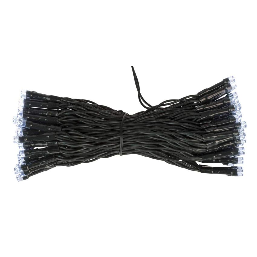 Idena - LED Lichterkette für innen und außen, 80er weiß & warm weiß