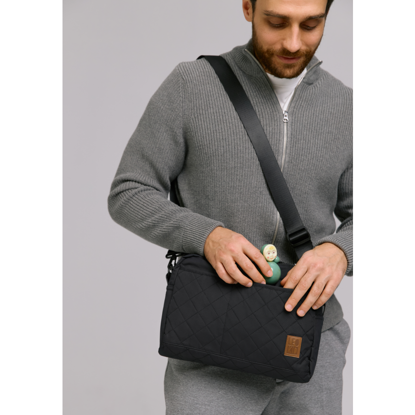 LEOKID - Organizer mini Wickeltasche Schwarz