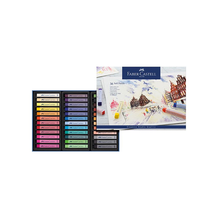 Faber-Castell - Softpastellkreiden Studio Quality 36er Etui
