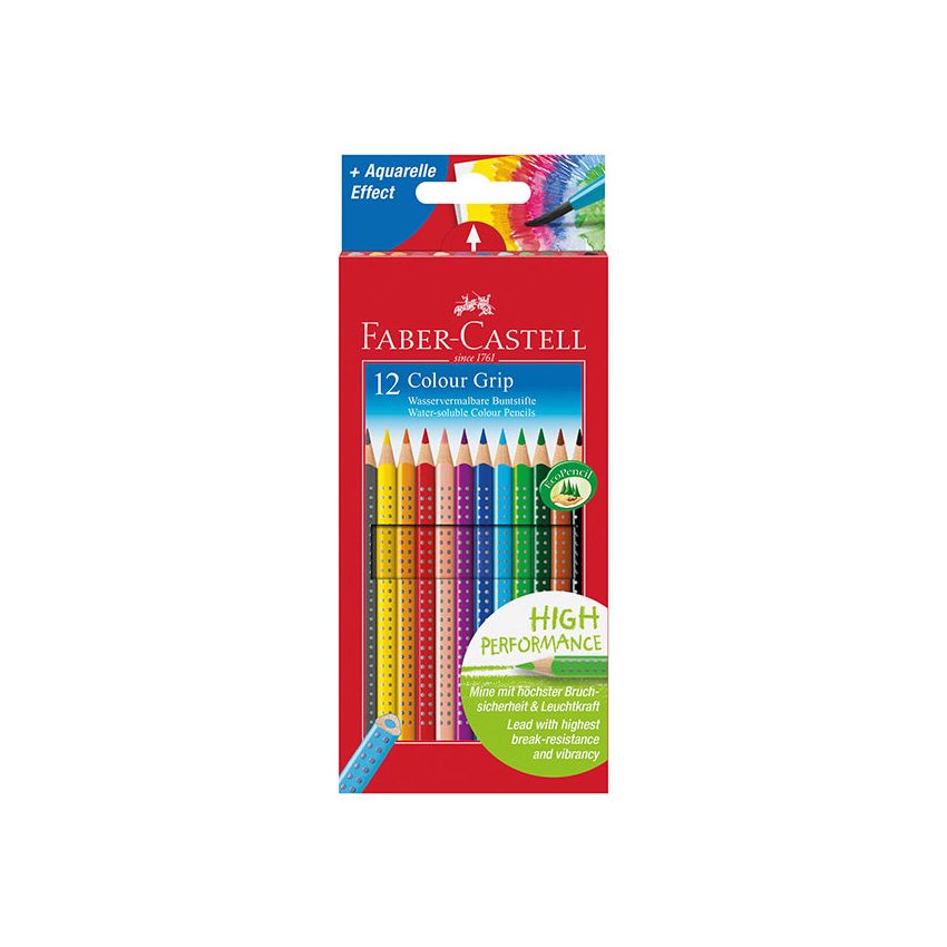 Faber-Castell - Farbstifte Colour Grip 12er Set