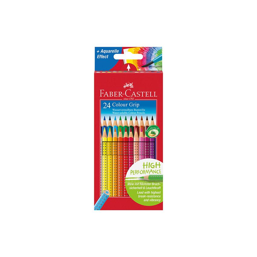 Faber-Castell - Farbstifte Colour Grip 24er Set
