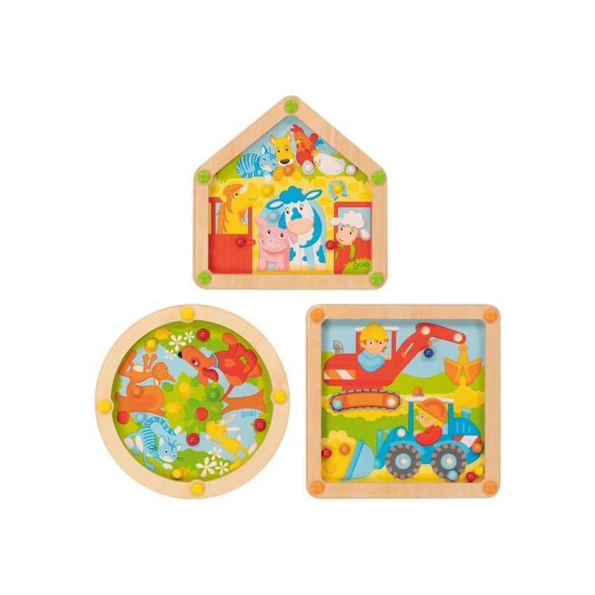 goki - Geduldspiel Set