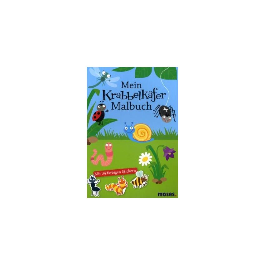 Moses Verlag - Mein Krabbelkäfer-Malbuch