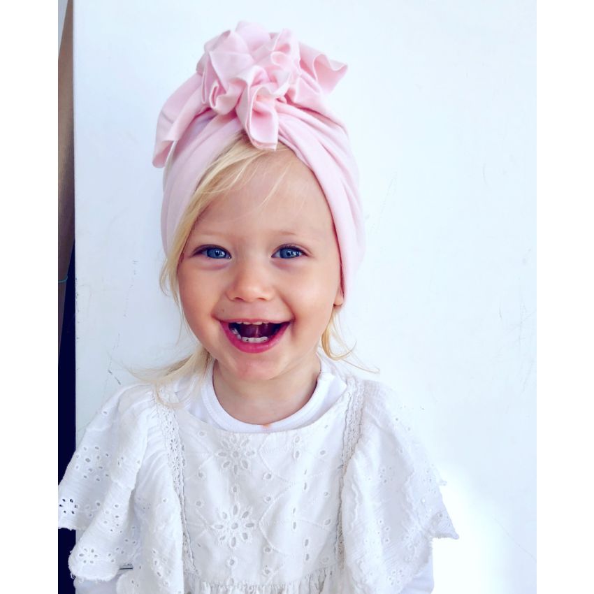 Looks by Luks -  Turban Basic light Pearl Pink