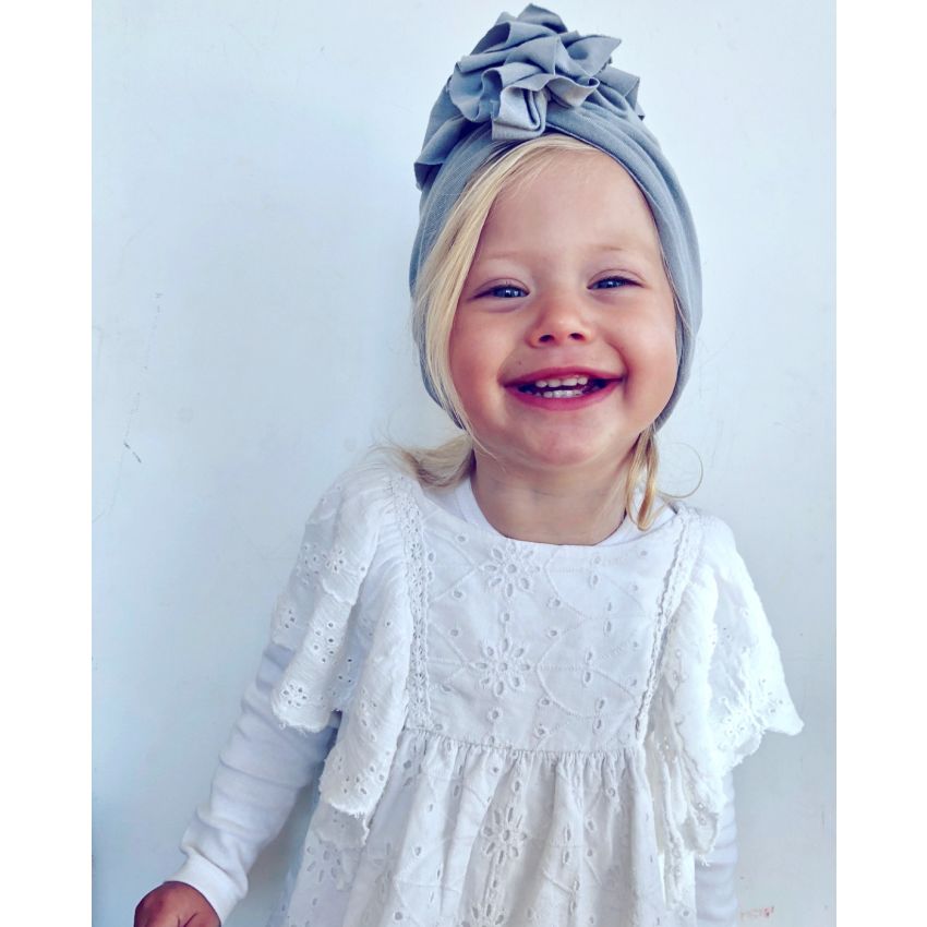 Looks by Luks -  Turban Basic light Cool grey