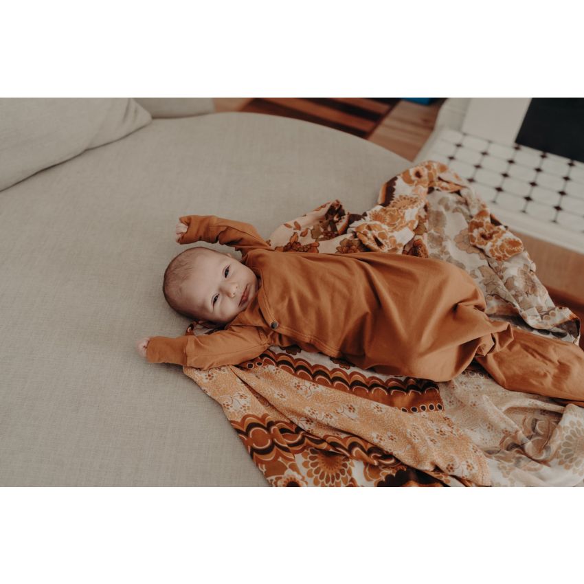 Susukoshi - Strampelbody Kimono Bronze