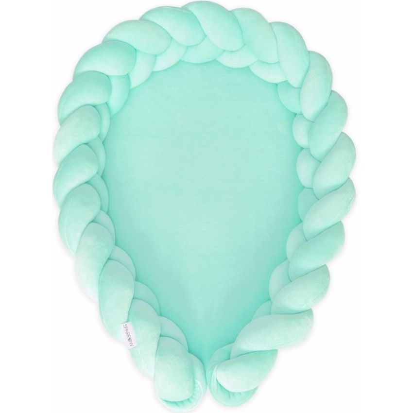 Sparrow - Babynest Bettschlange Mint 2 in 1