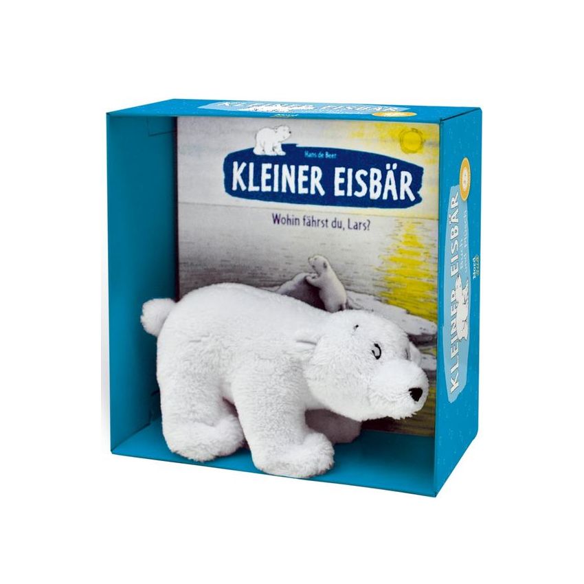 NordSüd Verlag - Kleiner Eisbär - Wohin fährst du, Lars? Pappbuch mit Plüsch