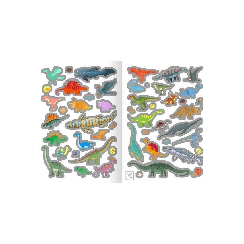 arsEdition - Metallic-Sticker Dinosaurier