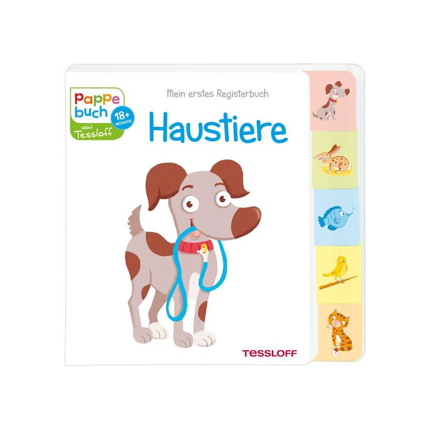 Tessloff Verlag - Mein erstes Registerbuch Haustiere