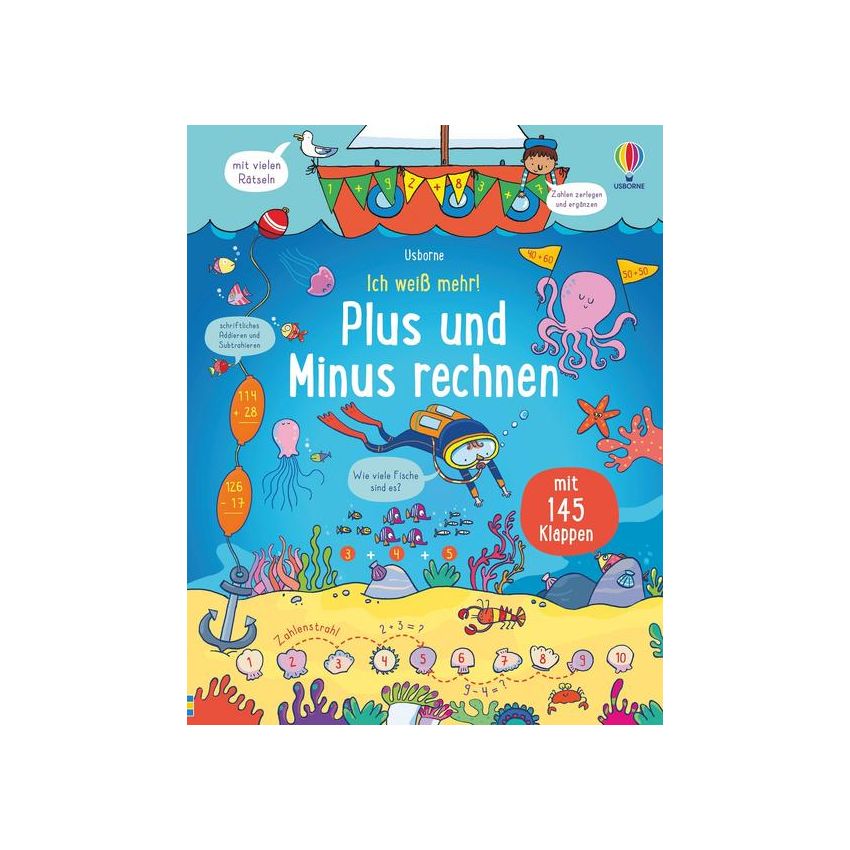 Usborne Verlag - Plus und Minus rechnen