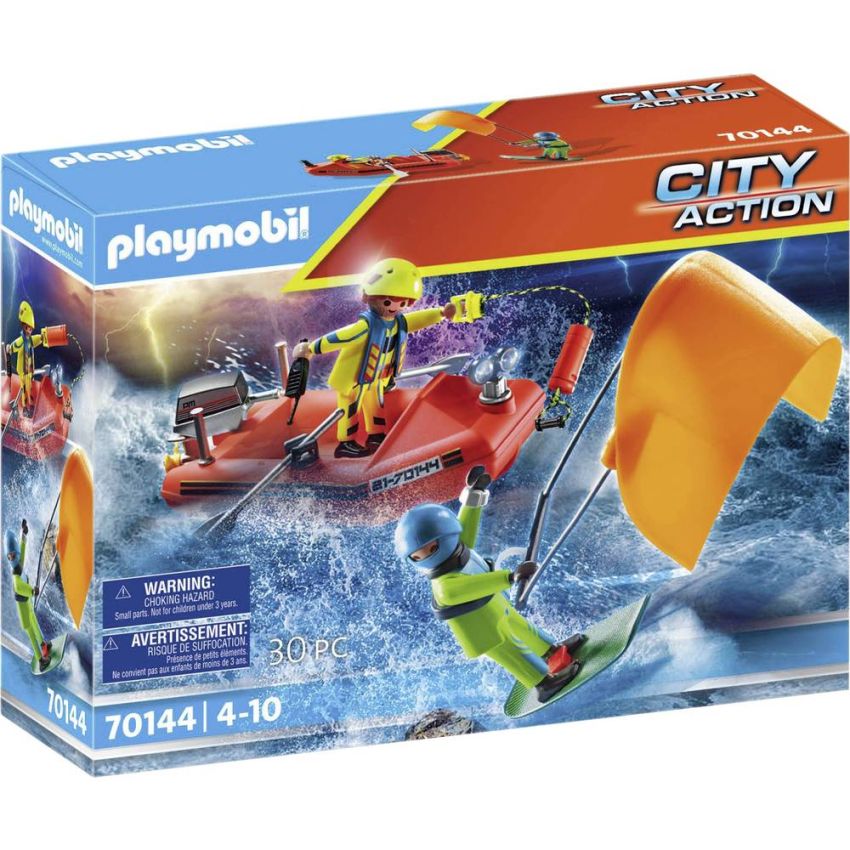 PLAYMOBIL® 70144 - Kitesurfer-Rettung mit Boot