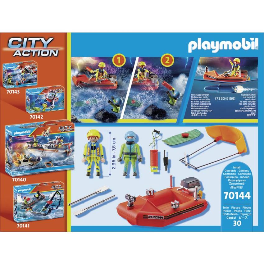 PLAYMOBIL® 70144 - Kitesurfer-Rettung mit Boot