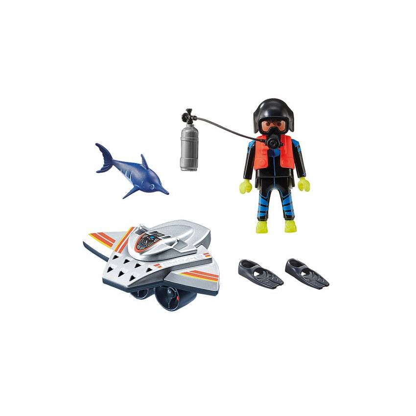 PLAYMOBIL® 70145 - Tauchscooter im Rettungseinsatz