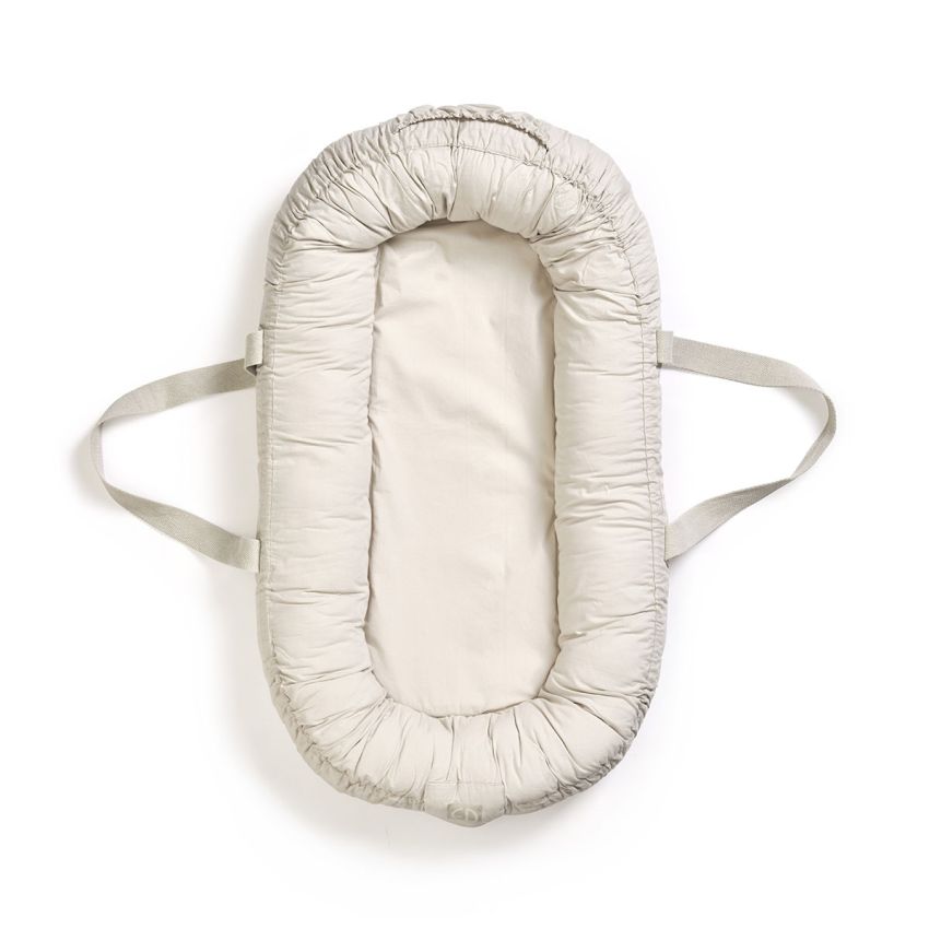 Elodie - Tragbares Babynest Vanilla White