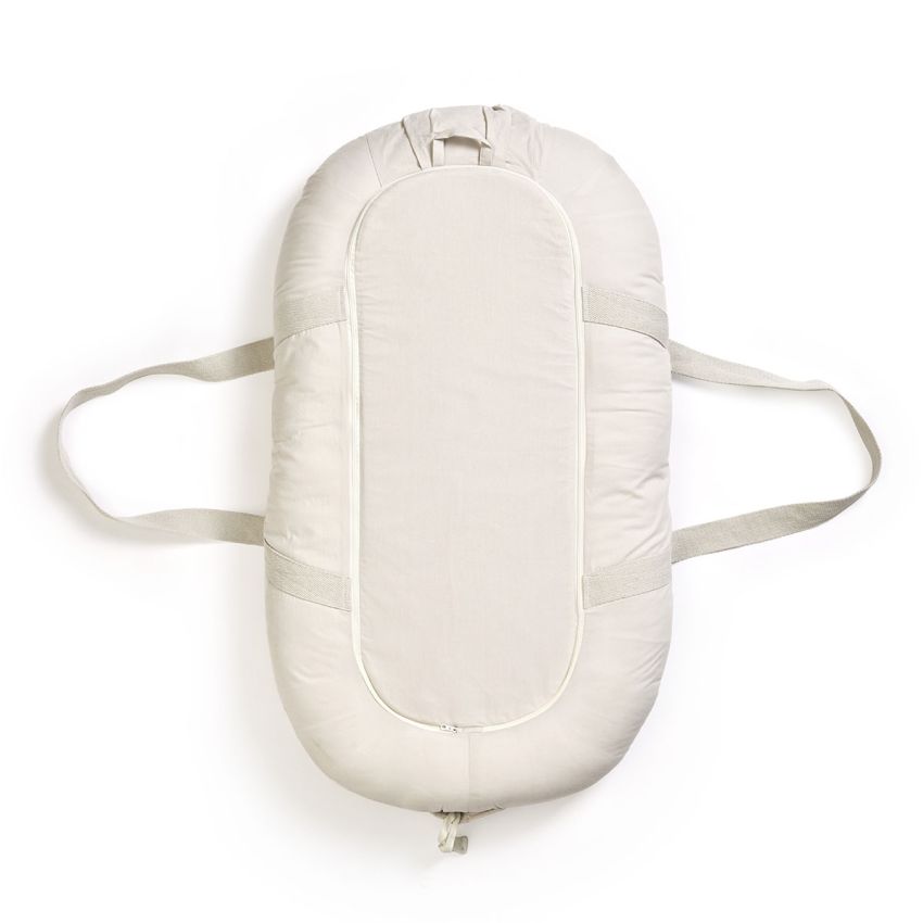 Elodie - Tragbares Babynest Vanilla White