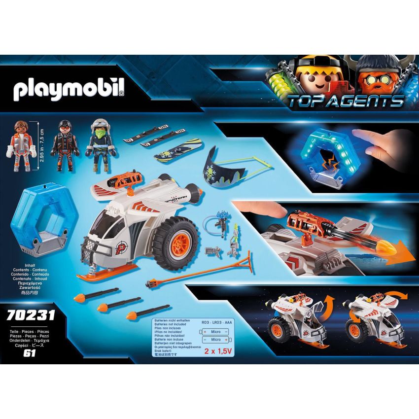 PLAYMOBIL® 70231 - Spy Team Schneegleiter