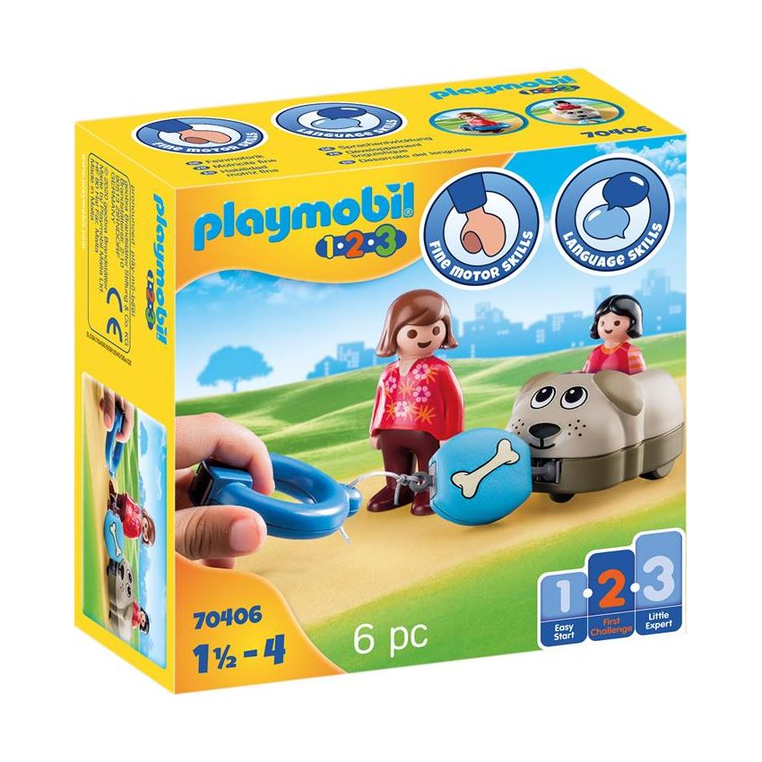 PLAYMOBIL® 70406 - 1.2.3 Mein Schiebehund