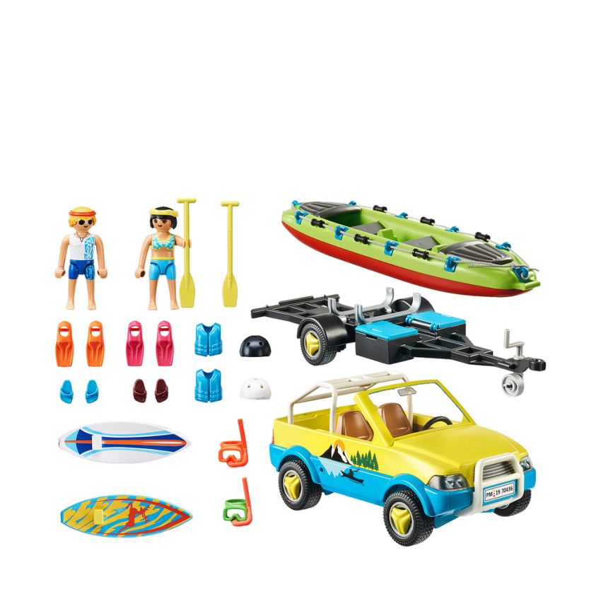 PLAYMOBIL® 70436 - Strandauto mit Kanuanhänger