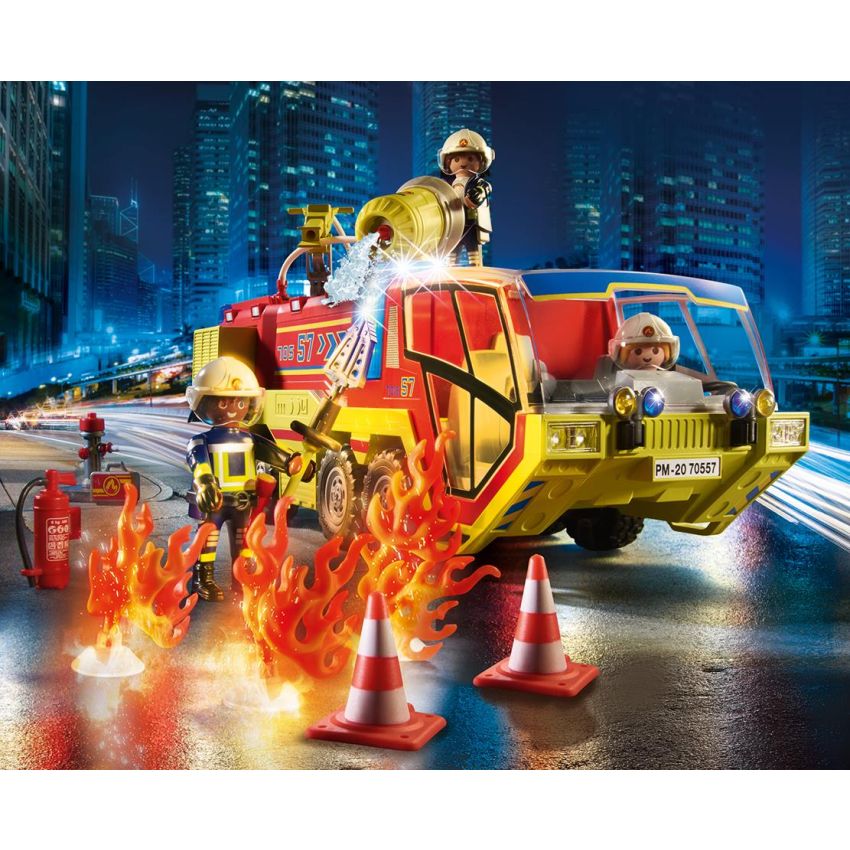 PLAYMOBIL® 70557 - Feuerwehreinsatz mit Löschfahrzeug