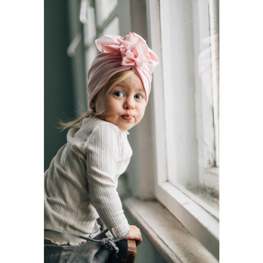 Looks by Luks -  Turban Organic Pink