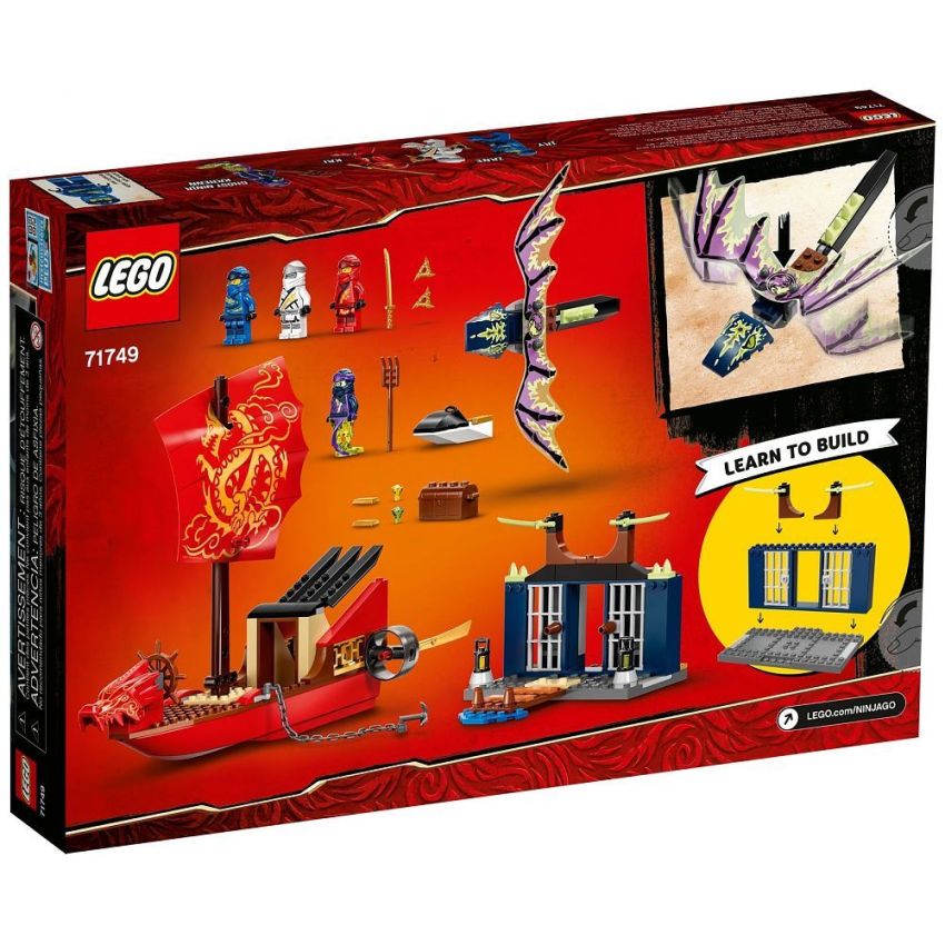 LEGO® Ninjago 71749 - Flug mit dem Ninja-Flugsegler