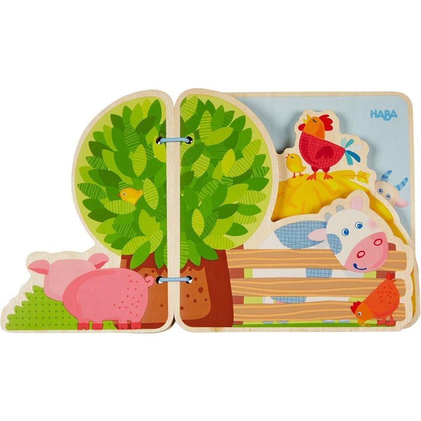 HABA - Holz  Babybuch Bauernhoffreunde