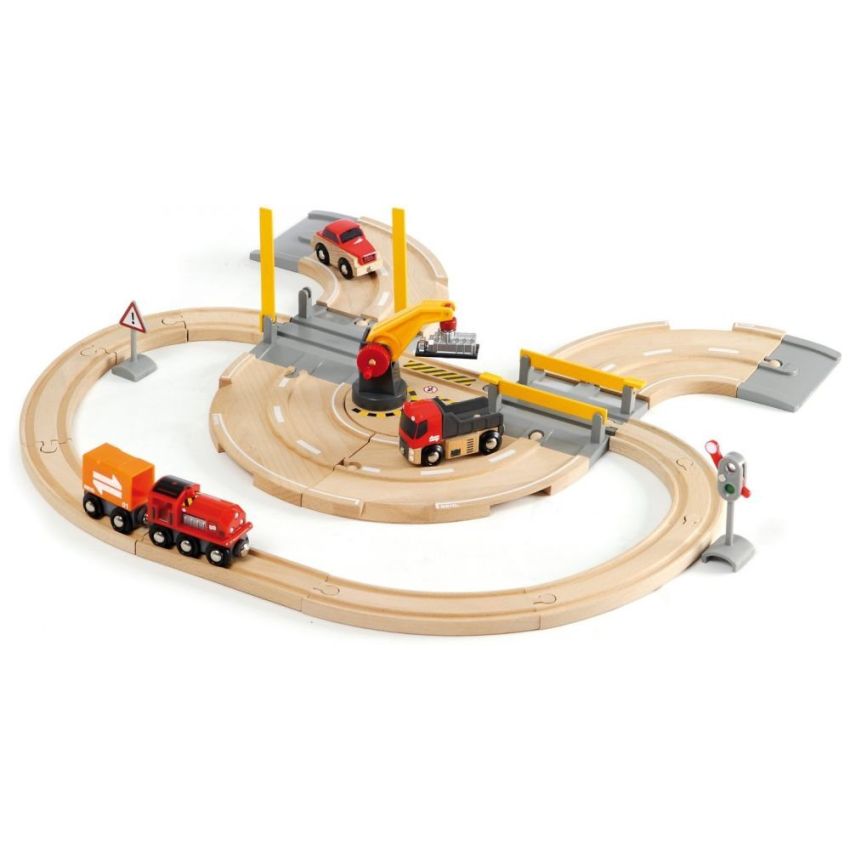 Strassen & Schienen Kran Set