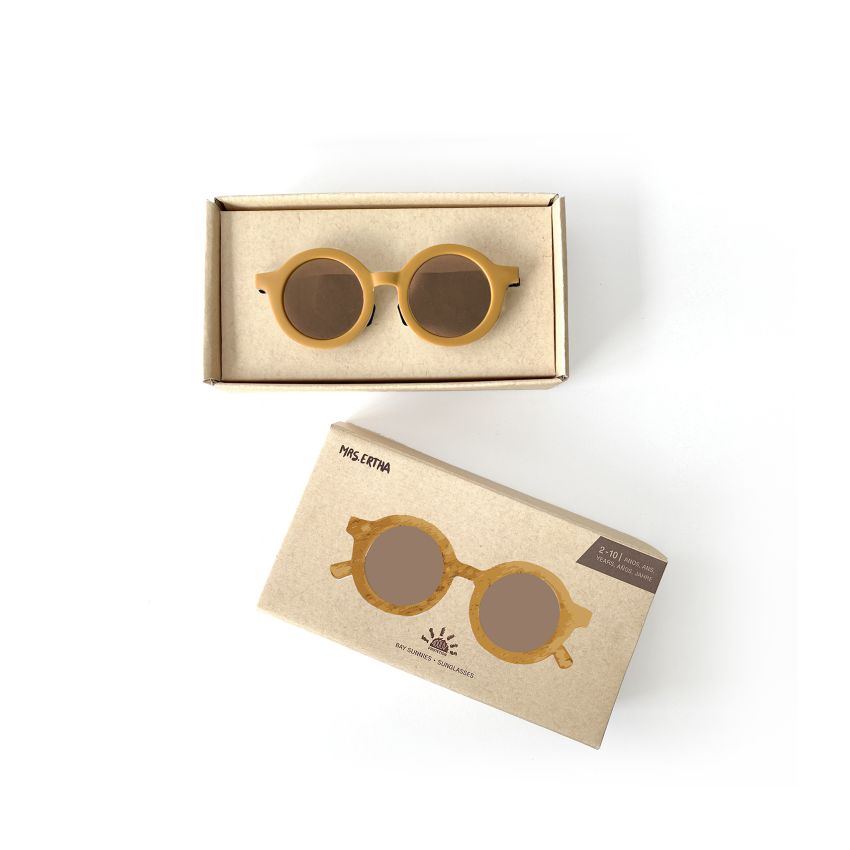 Mrs Ertha - Sonnenbrille Latte