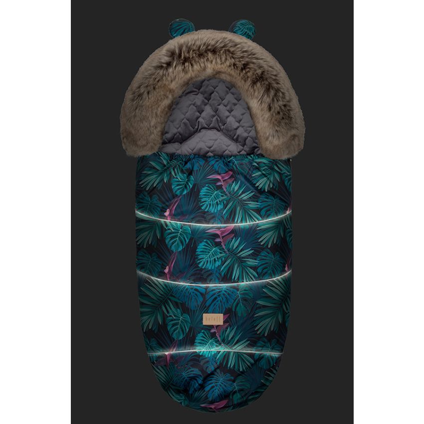 Beloff - Fusssack Pilzchen & Blätter