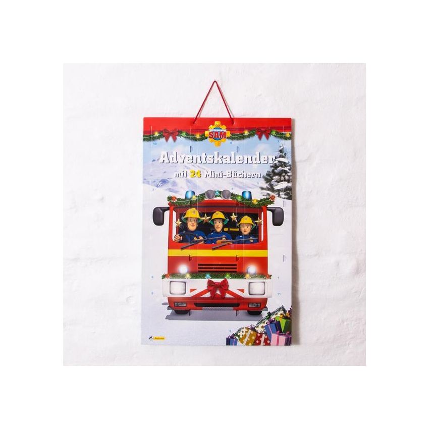 Feuerwehrmann Sam: Minibuch-Adventskalender - Mit 24 Mini-Büchern