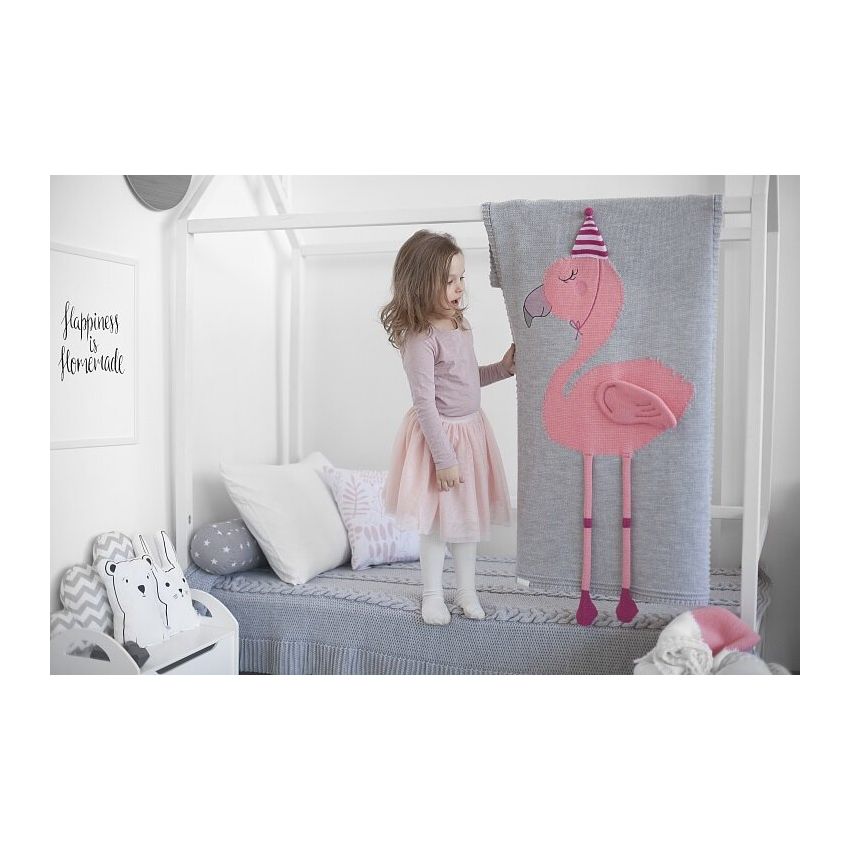Apero - Knit Manufactory - Decke Flamingo