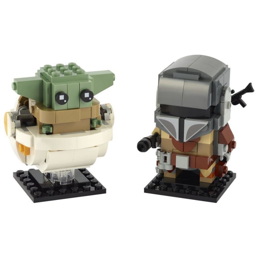 LEGO® BrickHeadz 75317 - Der Mandalorianer und das Kind