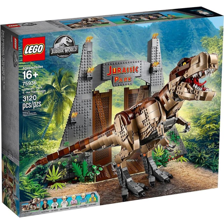 LEGO® Jurassic World™ 75936 - Jurassic Park: T. Rex' Verwüstung