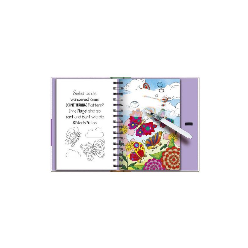 Ullmann Verlag - Magic Water Colouring - Zaubergarten einfach mit Wasser malen