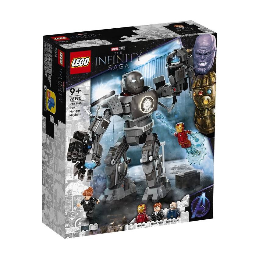 LEGO® Marvel 76190 - Iron Man und das Chaos durch Iron Monger