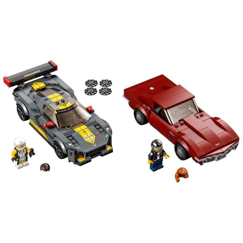 LEGO® Speed Champions 76903 - Chevrolet Corvette C8-R & 1968 Chevrolet Corvette