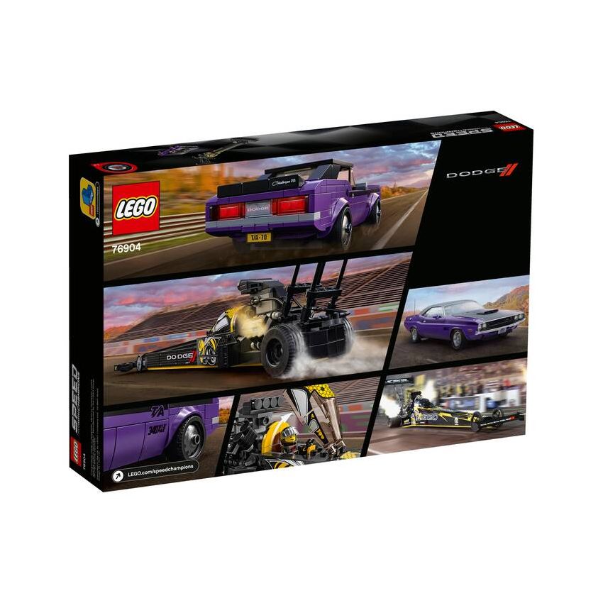 LEGO® Speed Champions 76904 - Mopar Dodge//SRT Dragster & 1970 Dodge Challenger